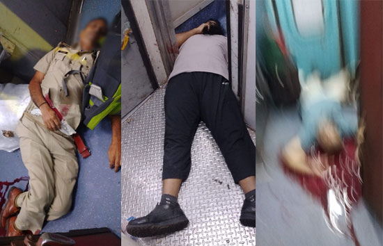 चलती ट्रेन में RPF कांस्टेबल ने ASI समेत चार लोगों की गोली मारकर की हत्या