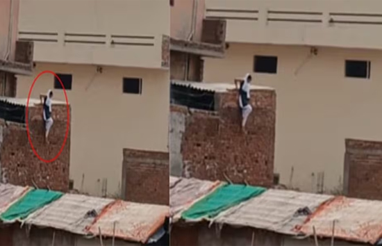 होटल में गैर मर्द के साथ थी भाभी, देवर को देख छत से लगाई छलांग, वीडियो हुआ वायरल 