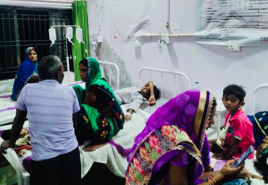 गुलाब जामुन खाने से 23 बच्चे फूड पवाइजिंग का हुए शिकार अस्पताल में भर्ती
