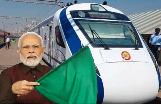 देश को मिली नौ और वंदे भारत एक्सप्रेस, प्रधानमंत्री मोदी ने दिखाई हरी झंडी