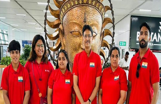 छह सदस्यीय भारतीय दृष्टिबाधित जूडो टीम बाकू पहुंची