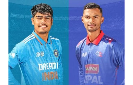 अंडर-19 एशिया कप में भारत ने नेपाल को 10 विकेट से दी करारी शिकस्त 