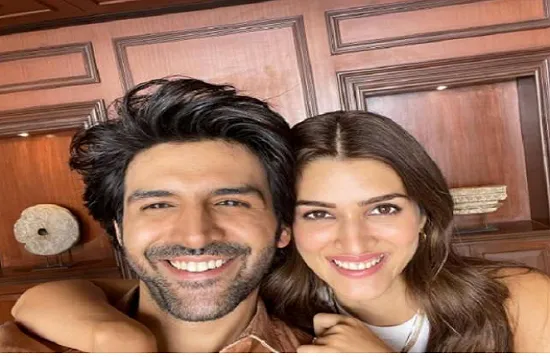 कार्तिक आर्यन और कृति सेनन ने फिल्म शहजादा के शेड्यूल की शूटिंग खत्म,  अपने इंस्टाग्राम पर पोस्ट की ये तस्वीर