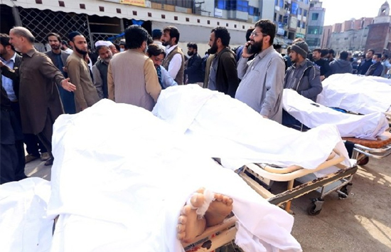 पाकिस्तान : मस्जिद विस्फोट में मरने वालों की संख्या पहुंची 48, कुल 157 घायल