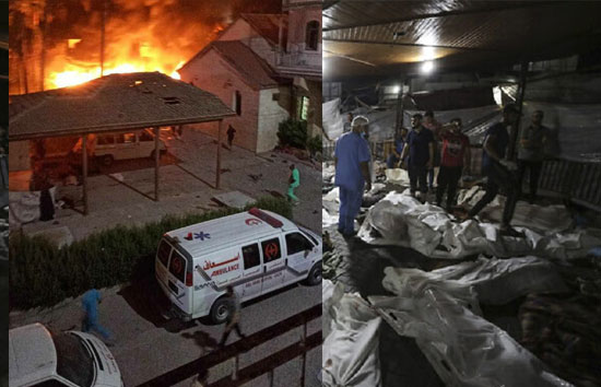 गाजा अस्पताल में हमले के बाद मारे गए 500 लोगों की मौत का जिम्मेदार कौन? इजरायल- हमास दोनों लगा रहे एक दूसरे पर आरोप 