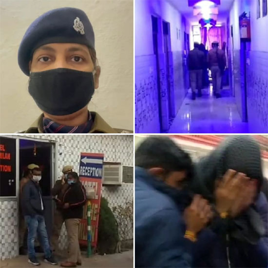 कानपुर : सेक्स रैकेट की सूचना पर पुलिस ने होटल में मारा छापा, आपत्तिजनक हालत में मिले युवक-युवती   