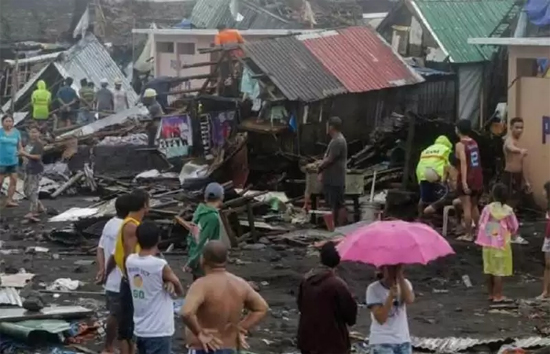 फिलीपींस :  ट्रॉपिकल तूफान नलगे से तबाही, 98 लोगों की मौत, 63 लापता