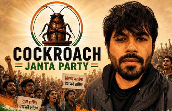 ‘कॉकरोच जनता पार्टी’ के फाउंडर के माता-पिता को सताया डर बेटे की गिरफ्तारी का डर 
