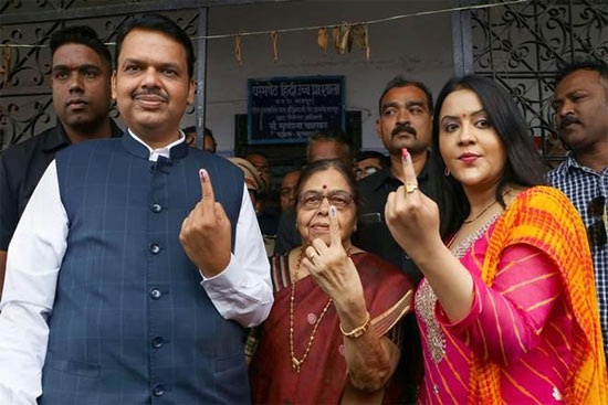 विधानसभा चुनाव: महाराष्‍ट्र में 60.5 प्रतिशत हुआ मतदान
