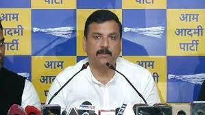 जेल जाने से पहले आम आदमी पार्टी के यूपी प्रभारी व सांसद संजय स‍िंंह