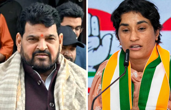 पूर्व सांसद बृजभूषण शरण सिंह का विनेश फोगाट बड़ा बयान, कहा-जंतर-मंतर विरोध प्रदर्शन थी साजिश, कांग्रेस कार्यालय में तैयार हुई स्क्रिप्ट