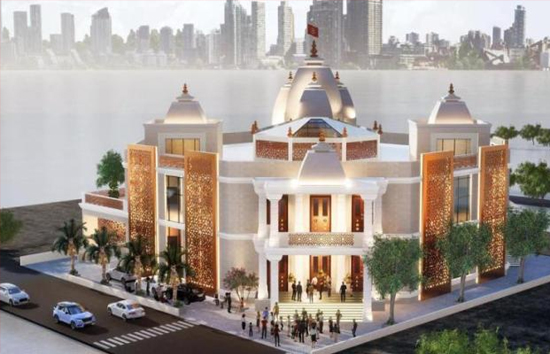 दुबई : जेबेल अली के वर्शिप विलेज में भव्य हिन्दू मंदिर का निर्माण, देखने लिए उमड़ रही लोगों की भीड़ 