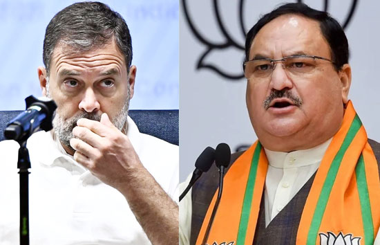 जंतर-मंतर बवाल पर छिड़ा संग्राम: नड्डा का राहुल गांधी को सीधा चैलेंज—'संसद में आइए, चर्चा से मत भागिए'
