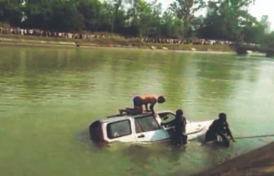 पंजाब  : लुधियाना में नहर में गिरी फॉर्च्यूनर कार, 5 लोगों की मौत, एक घायल 