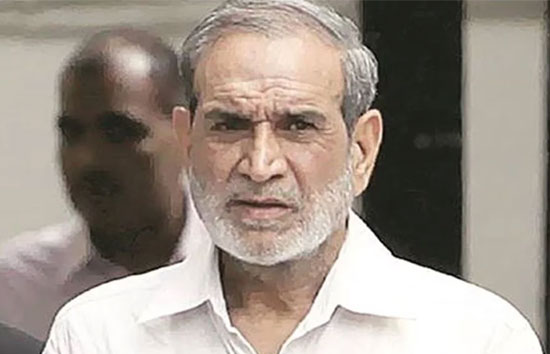 1984 सिख विरोधी दंगा मामले में उम्रकैद काट रहे पूर्व कांग्रेस सांसद सज्जन कुमार का निधन