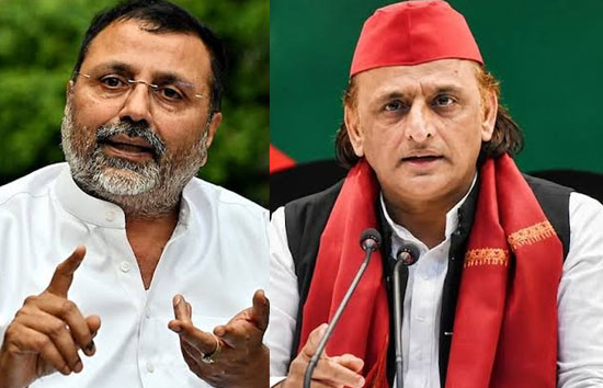 'विक्स की गोली ले लीजिए': निशिकांत दुबे का अखिलेश यादव पर तीखा तंज, मानहानि नोटिस पर पलटवार