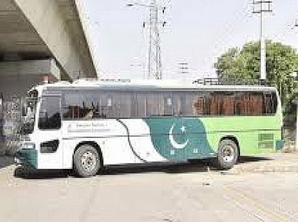 दो यात्रियों को लेकर पाकिस्तान रवाना हुई 'सदा-ए-सरहद' बस 