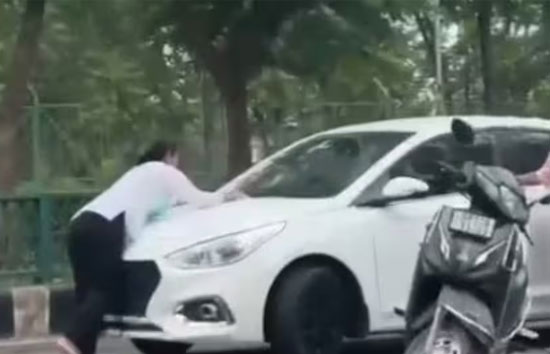 लखनऊ हिट एंड रन: यश ठाकुर बनकर धोखा देने वाला शाहनवाज गिरफ्तार, पार्क के बाहर लड़की को कार से घसीटा