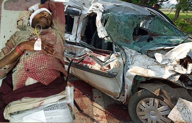 बांदा : रोडवेज बस ने कार को मारी टक्कर, 4 लोगों की मौत