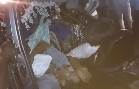 यूपी : बुलंदशहर में अज्ञात वाहन ने कार को मारी टक्कर, चार की मौत, एक जख्मी    