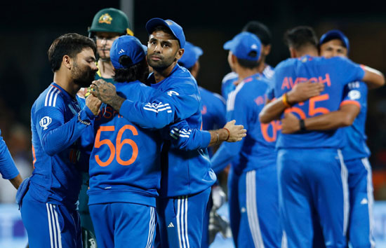 IND vs AUS : 5वें T20 मैच में भारत नेऑस्ट्रेलिया को छह रन से हराया, सीरीज पर 4-1 से कब्ज़ा 