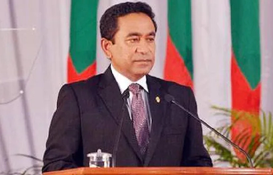 मालदीव : पूर्व राष्ट्रपति अब्दुल्ला यामीन को 11 साल की कैद, 5 लाख डॉलर का जुर्माना