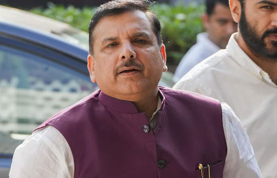 केजरीवाल की जिंदगी से खेल रही भाजपा, संजय सिंह का दावा 8.5 किलो घटा वजन 