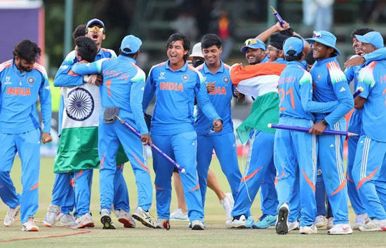 IND vs ENG : वैभव सूर्यवंशी का तूफानी शतक, भारत छठी बार बना अंडर-19 विश्व कप विजेता 