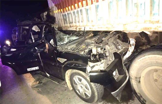 बिहार के रोहतास में भीषण सड़क हादसा, 7 की मौत, 5 घायल 