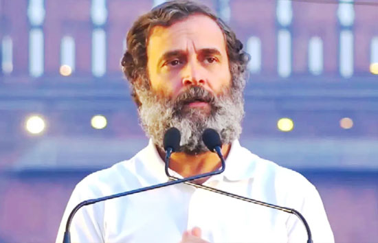 Bharat Jodo Yatra : लाल किले से राहुल गांधी ने भाजपा पर बोला हमला, कहा-सिर्फ मुझे बदनाम करने करोड़ो खर्च कर रही पार्टी 