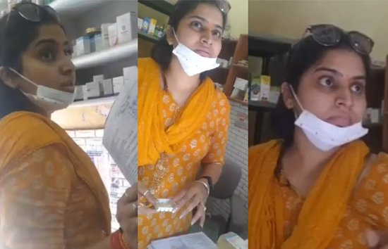 शामली : पहली पोस्टिंग में घूस मांगते ड्रग इंस्पेक्टर निधि पांडेय निलंबित, वीडियो वायरल होने के बाद हुई कार्रवाई  