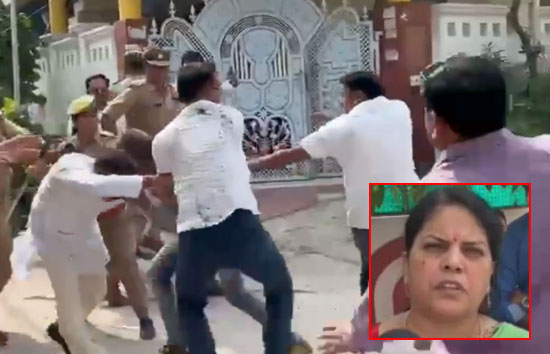 जिसने विधायक योगेश वर्मा पीटा उनकी पत्नी बोली-नशे में विधायक योगेश वर्मा, मुझे दिया था धक्का 