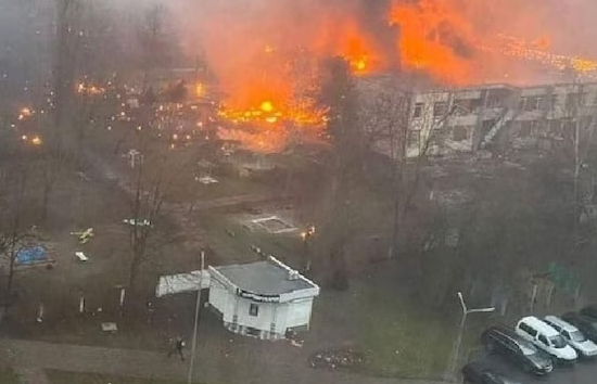 यूक्रेन में हेलीकॉप्टर क्रैश, गृहमंत्री समेत 18 लोगों की मौत