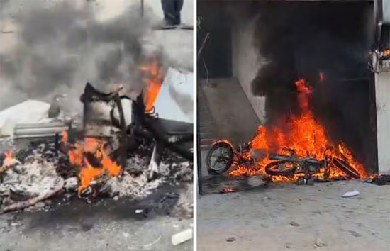 बहराइच में हिंसा के बाद तनाव, ताजा तस्वीरें ने बढ़ाई चिंता, बड़े-बड़े अफसर मौजूद 