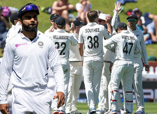 IndvsNZ : 2013 के बाद टीम इंडिया की सबसे बड़ीहार, न्यूजीलैंड ने 10 विकेट से हराया 