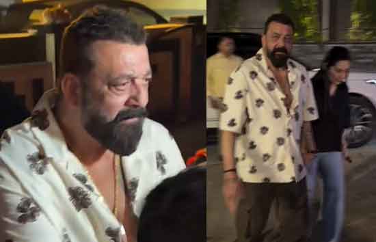 रेस्टोरेंट जाते समय फैमिली की तस्वीरें लेने पर भड़के संजय दत्त, पैपराजी से बोले-'बंद करना बे, हो गया अभी'