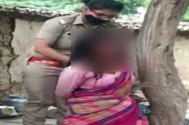 हमीरपुर में शर्मनाक घटना:  विधवा को पेड़ से बांधकर जमकर पीटा