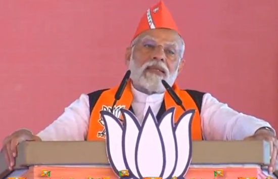 मप्र विधानसभा चुनाव : पीएम मोदी बोले-लूटने के अलावा ने कांग्रेस कुछ नहीं किया