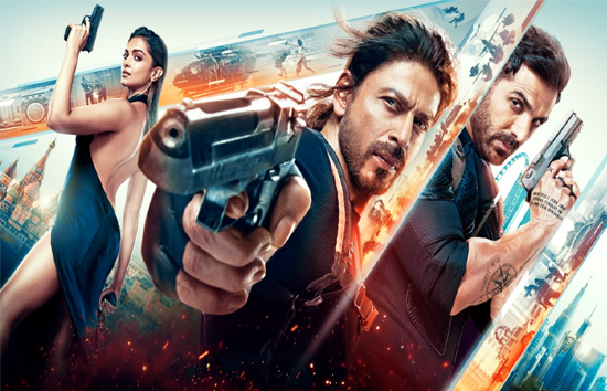 शाहरुख खान की फिल्म पठान 100 से ज्यादा देशों में हुई रिलीज