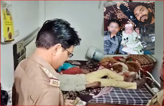 यूपी :  मुजफ्फरनगर में एक घर में मिली 4 लाशें...युवक ने पत्नी और दो बच्चों को जहर देकर लगाई फांसी