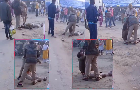 यूपी : बाराबंकी में बदमाशों ने दरोगा को लात-घूसों से पीटा, अस्पताल में भर्ती