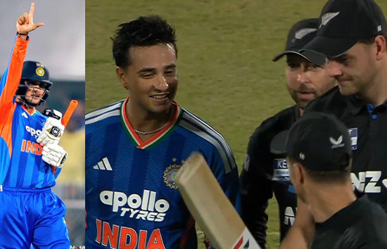 Ind vs NZ : अभिषेक की तूफानी पारी के आगे न्यूजीलैंड बेबस, भारत 8 विकेट से जीता तीसरा टी20 मैच 