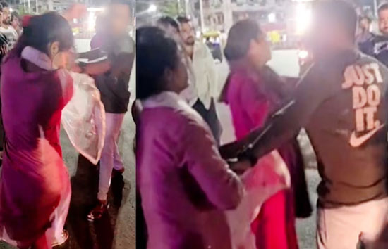 भोपाल में 'पति-पत्नी और वो' का हाई-वोल्टेज ड्रामा: नाइट ड्यूटी पर निकले पति ने मोमोज के ठेले पर पत्नी को बॉयफ्रेंड संग पकड़ा, फिर सड़क पर ही मच गया गदर!