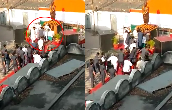 बिहार : मुख्यमंत्री नीतीश कुमार की सुरक्षा में बड़ी चूक, युवक ने मुक्का मारने की कोशिश, वीडियो वायरल