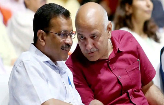 AAP स्टार प्रचारकों की लिस्ट जारी, जेल में बंद अरविंद केजरीवाल, मनीष सिसोदिया के भी हैं नाम 