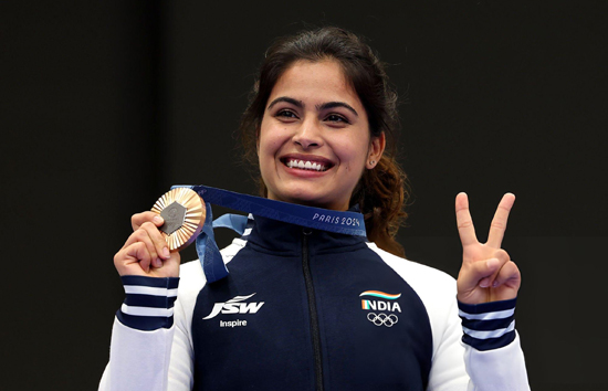 Paris Olympics :  मनु भाकर का कमाल, एक ओलंपिक में 2 मेडल जीतने वाली पहली भारतीय बनीं