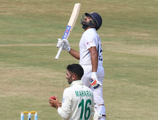 India vs South Africa 1st Test : रोहित ने दोनों पारियों में जड़ा शतक, बनाया रिकॉर्ड