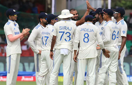 दूसरे टेस्ट मैच में टीम इंडिया की धमाकेदार जीत, बांग्लादेश को 7 विकेट से हराया, सीरीज पर 2-0 से कब्जा