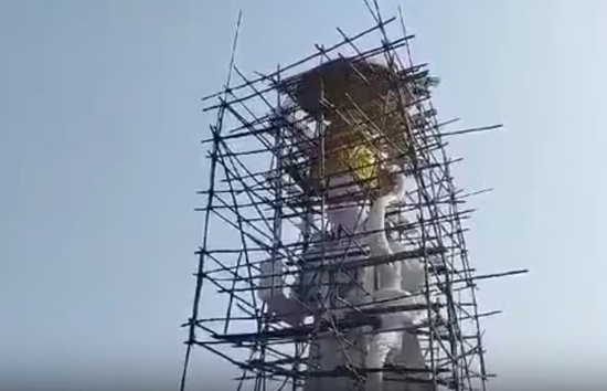 संभल में भगवान राम की 51 फीट ऊंची प्रतिमा बनकर तैयार, मुख्यमंत्री योगी करेंगे उद्घाटन!