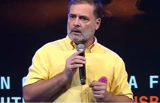 'मनुस्मृति कहती है महिला स्वतंत्र न हो, लेकिन देश की असली ताकत यही आजादी है': पुणे में राहुल गांधी का बड़ा हमला